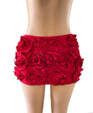 Red Rose Mini Skirt (MADE TO ORDER)