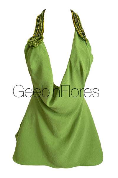 Medusa Beaded Snake Dress